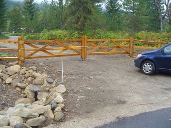 3 Rail Cedar Split Rail Fencing